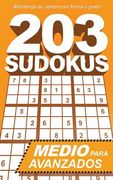 203 Sudokus: Un libro de SUDOKU INTERMEDIOS con soluciones