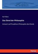 Das Elend der Philosophie: Antwort auf Proudhons Philosophie des Elends (in German)