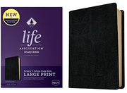 Nkjv Life Application Study Bible, Third Edition, Large Print (Red Letter, Bonded Leather, Black) 