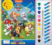Paw Patrol Deluxe Poster Paint & Color (Deluxe Poster and Paint) (en Inglés)