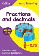 Collins Easy Learning Age 7-11 -- Fractions and Decimals Ages 7-9: New Edition (en Inglés)