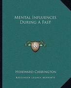 mental influences during a fast (en Inglés)