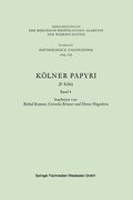 Kölner Papyri (en Alemán)