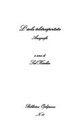 L'isola teletrasportata: Anagrafie (en Italiano)