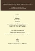 Analyse Der Internationalen Industriellen Zusammenarbeit: Unternehmenskooperation Zwischen Industrie- Und Entwicklungsländern (in German)