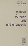 A l'Ecole de la Phenomenologie (in French)