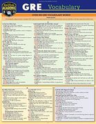 Gre Vocabulary (Quickstudy Reference Guide) (en Inglés)