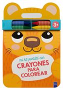 Mi kit portatil con crayones para colorear: Gato (3+)