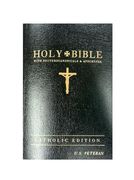 Gnt Catholic Veteran's Bible - Black