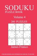 Sudoku Puzzle Book: 200 Puzzles-volume 4 (en Inglés)
