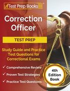 Correction Officer Study Guide and Practice Test Questions for Correctional Exams [4th Edition Book] (en Inglés)