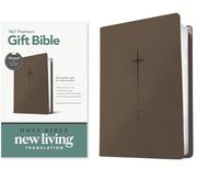 Premium Gift Bible Nlt, Filament Enabled (Leatherlike, Star Cross Taupe, red Letter)
