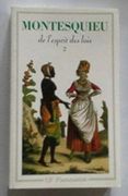 De l Esprit des Lois T. Ii