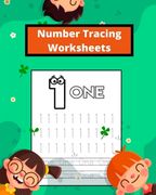 Number Tracing Worksheets: Number Tracing Book for Preschoolers and Kids Ages 3-5, Number Writing Practice Book, Number Tracing Book (en Inglés)