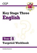 New ks3 English Year 8 Targeted Workbook (With Answers) (Cgp ks3 English) 