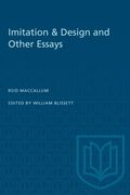 Imitation & Design and Other Essays