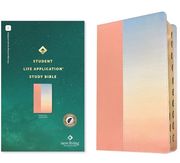 Nlt Student Life Application Study Bible, Filament Enabled (Leatherlike, Ombre Pink, Indexed, red Letter) (en Inglés)