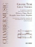 Great Themes from Original Masterpieces: Transcriptions for Cello and Piano (Un-Antologia: An Anthology) (en Inglés)