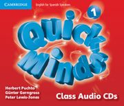 Quick Minds Level 1 Class Audio CDs (4