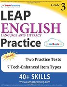 LEAP Test Prep: Grade 3 English Language Arts Literacy (ELA) Practice Workbook and Full-length Online Assessments: LEAP Study Guide