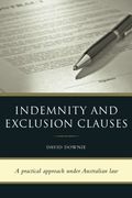 Indemnity and Exclusion Clauses (en Inglés)