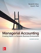 Managerial Accounting: Creating Value in a Dynamic Business Environment (en Inglés)