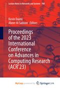 Proceedings of the 2023 International Conference on Advances in Computing Research (ACR'23) (en Inglés)