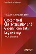 Geotechnical Characterisation and Geoenvironmental Engineering: Igc 2016 Volume 1 (en Inglés)