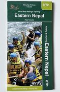 Rafting, Kayaking Eastern Nepal map (en Inglés)