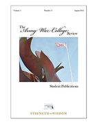 The Army war College Review: Volume 1 - Number 3 (en Inglés)