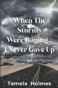 When The Storms Were Raging . . .I Never Gave Up