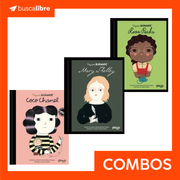 Pack  Pequeña & grande:  Coco Chanel, Mary Shelley y Rosa Parks