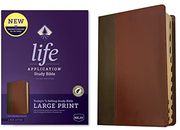 Nkjv Life Application Study Bible, Third Edition, Large Print (Red Letter, Leatherlike, Brown