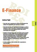 E-Finance: Finance 05.03 (en Inglés)