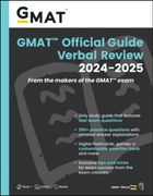 Gmat Official Guide Verbal Review 2024-2025: Book + Online Question Bank