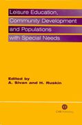 leisure education, community development and populations with special needs (en Inglés)