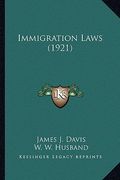 immigration laws (1921)