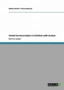 verbal communication in children with autism (en Inglés)