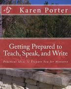 getting prepared to teach, speak, and write