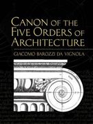 canon of the five orders of architecture (en Inglés)