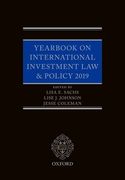 Yearbook on International Investment law & Policy 2019 (Yearbook on International Investment law and Policy) (en Inglés)