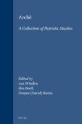 Archè: A Collection of Patristic Studies (in French)