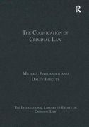 The Codification of Criminal Law (en Inglés)
