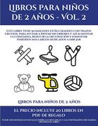 Libros de aprendizaje para niños de 2 años (Fichas de trazar y colorear  para mejorar el control del rotulador - Vol 1): 50 Fichas de actividades  para (Paperback)