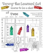 Tommy the Learned cat Learns to be a Chef: Colouring Book (en Inglés)