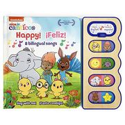 Happy! Ã Â¡ Feliz!  8 Bilingual Songs (Nick jr. Canticos 8-Button Early Bird Switch Sound Books) [no Binding ]