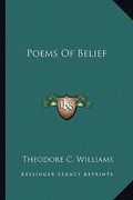 poems of belief (en Inglés)