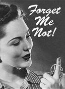 Forget Me Not! Notebook - Dover Publications Inc - Dover Publications