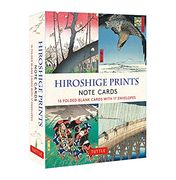 Hiroshige Prints, 16 Note Cards: 16 Different Blank Cards With 17 Patterned Envelopes (Woodblock Prints) (en Inglés)