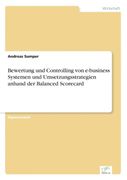 Bewertung und Controlling von E-Business Systemen und Umsetzungsstrategien Anhand der Balanced Scorecard (en Alemán)